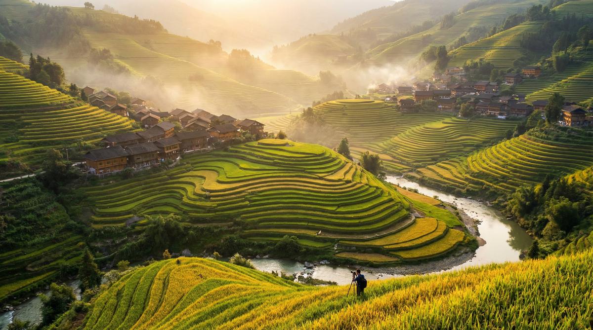 抖荫短视频田园风光视频